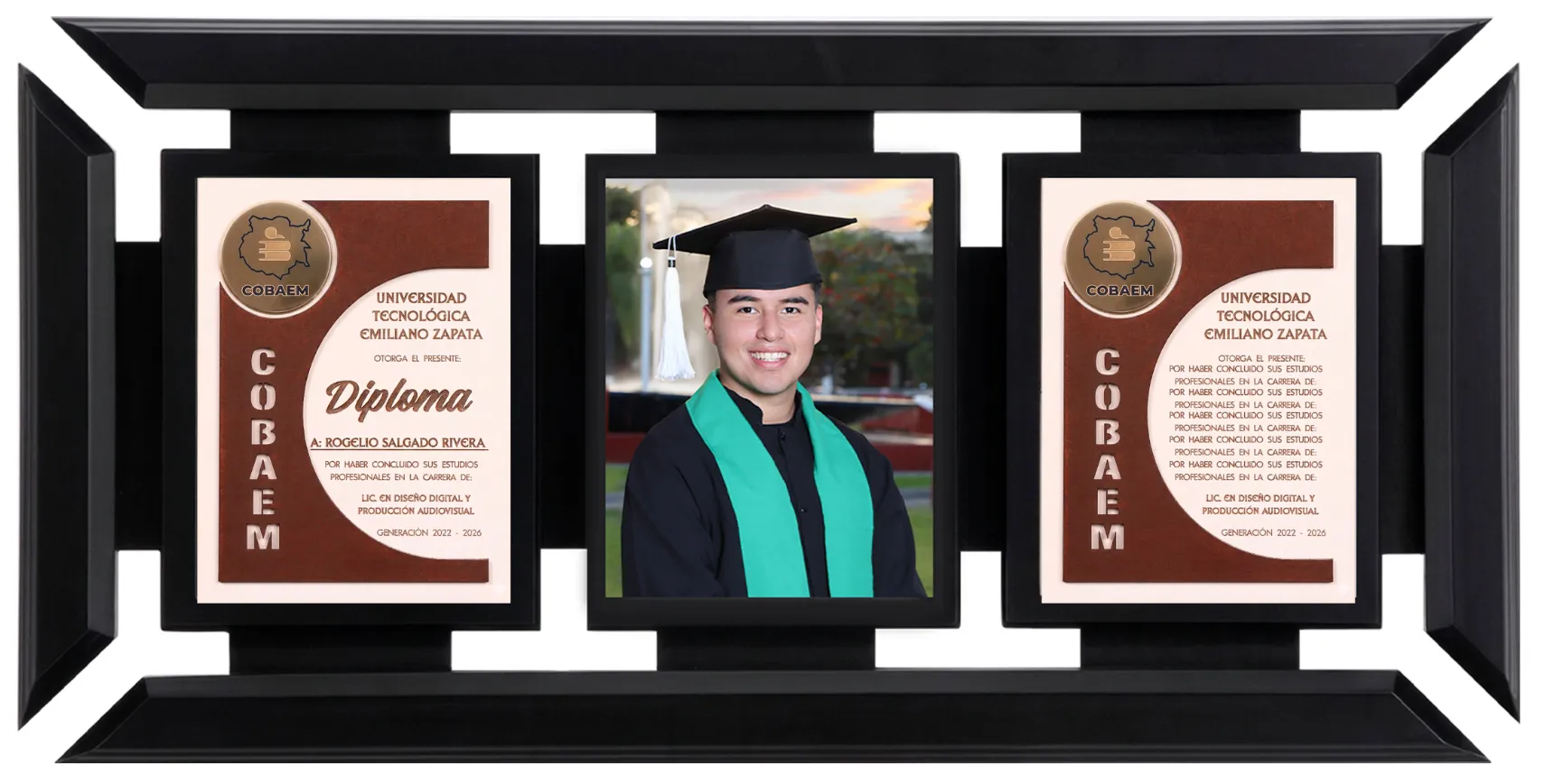 Tríptico Individual Domino